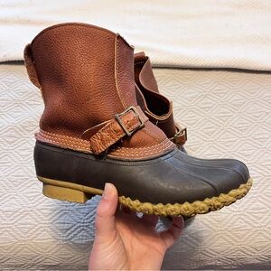 L.L.Bean Leather Bean Boots “Lounger” 7.5